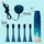 happybrush Eco Vibe 3 Starterkit Ocean + 4 Refills