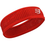 compressport Erwachsene (Unisex) Thin Headband On/Off Laufstirnband, red, eine Größe