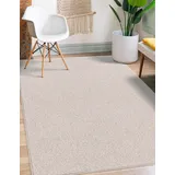 merinos Teppich »Mix Art 180«, rechteckig, 4 mm Höhe, robuster Kurzflorteppich mit Flitzrücken, alle Räume beige