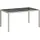 vidaXL Gartentisch 150 x 90 x 75 cm Weiß