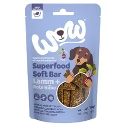 WOW SUPERFOOD Soft Bar 150 g Lamm