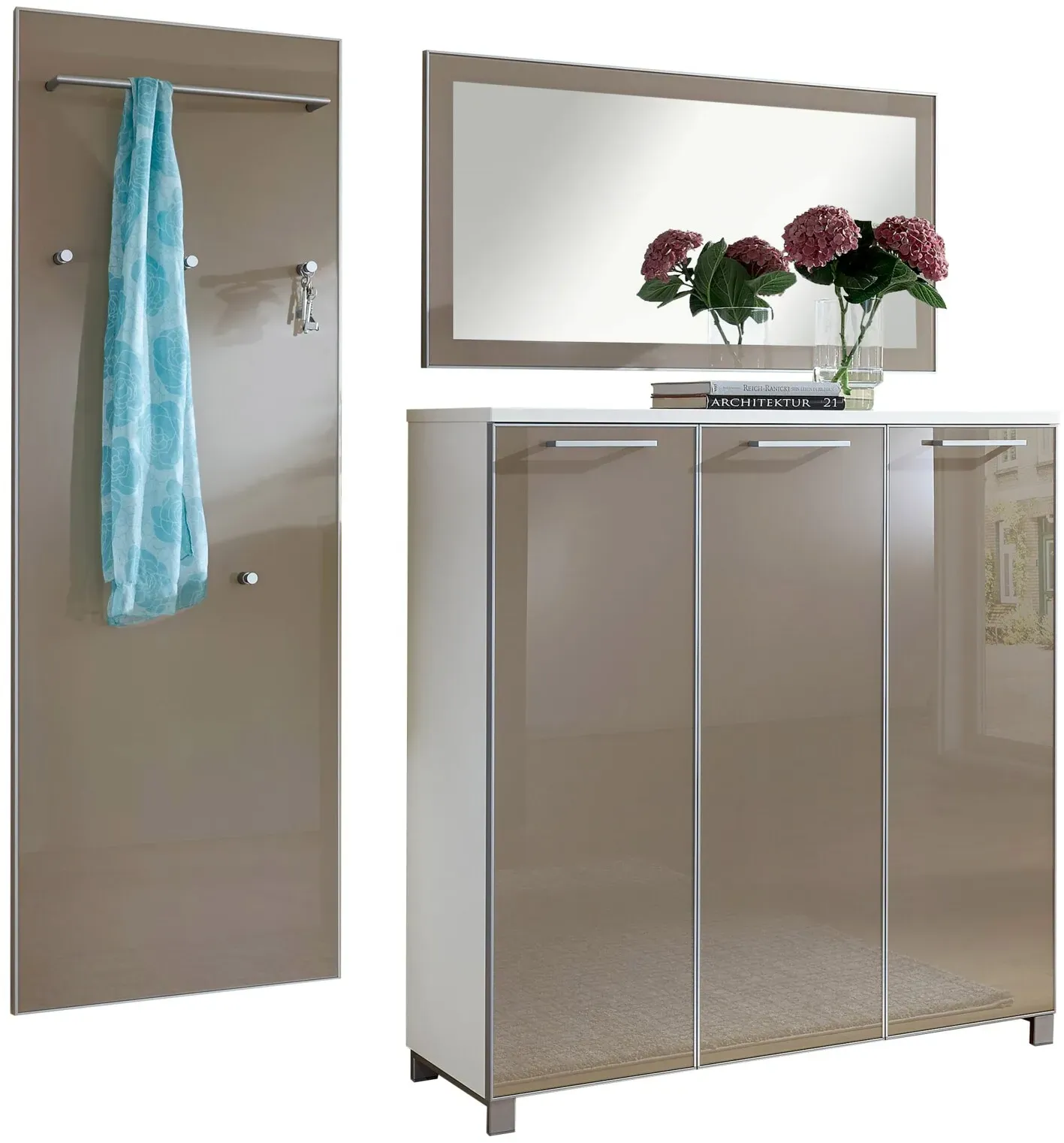 VOSS Garderoben-Set 3-tlg. (Set55) SANTINA - B/H/T ca. 196,00x195,00x37,00