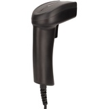 VBESTLIFE Barcode-Scanner, Kabelgebundener 1D-Barcode-Handscanner, Automatischer 1D-Barcode-Leser mit USB-Kabel, für Supermarkt, Convenience Store, Lager