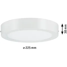 Paulmann Lunar 22,5 cm weiß matt