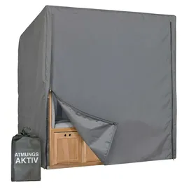 Mr. Deko Strandkorb Schutzhülle Aero Protect 170 x 0 x 0 cm Dunkelgrau
