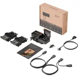 Enphase IQ Balkonkraftwerk 800 W | Plug-&-Play mit 2 Mikro-Wechselrichter, Gateway, Notstrom-AUX (tagsüber, 12 A), WLAN/Mobilfunk | ohne PV-Module, MC4-kompatibel