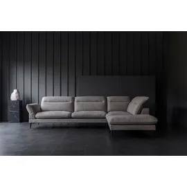 flexlux Eckcouch Polyester 2-Sitzer Beige