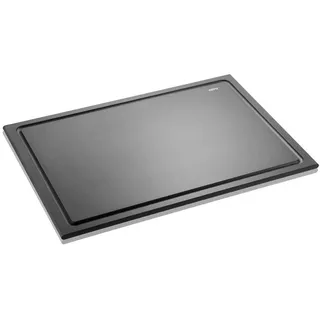 GEFU Schneidebrett SLIZE (1 St.), Holzverbundstoff aus 80 % recyceltem Material, Saftrille