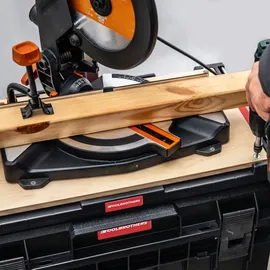 Toolbrothers RHINO XXL Holz Arbeitsplatte Multi Work Platform & Multi Adapter Platte