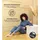 mokebo Pouf Kunstfell 50 x 30 x 50 cm Beige