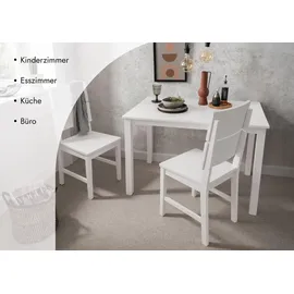 woodroom Kota 110 x 75 x 70 cm weiß