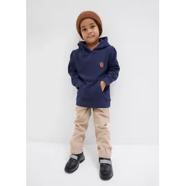 bonprix Regular Fit Schlupfhose aus reiner Baumwolle (3er Pack), blau, Gr.128, Coole Jungen Hosen in 3 Farben, 100% Baumwolle