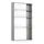 Form and Refine Taper Wandregal 65,5 x 40 x 9 cm Silber