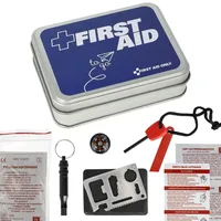 First Aid Only Erste-Hilfe-Tasche to go ohne DIN blau