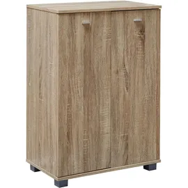FineBuy SuVa2372_1 60 x 90 x 35 cm grau / grau
