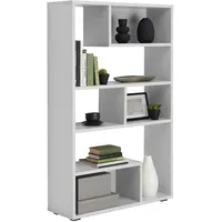 Hom ́in Hom`in Raumteiler Grau, 4 Fächer, 92x146x30 cm,