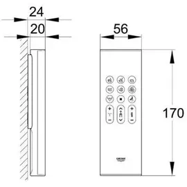 Grohe Sensia Arena NEUE Fernbedienung 14926002,