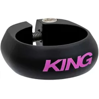 Chris King Sattelklemme Two Tone Schwarz/Pink 31,8 mm