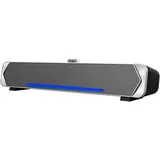 HEANTTV Computerlautsprecher für Desktop-Monitore, Bluetooth-Lautsprecher für PC, Soundbar Bluetooth 5.3 mit Kabel und USB-Stromversorgung, Soundbar für PC, Laptops, Smartphones