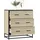 deluke Sideboard SOPI 68 x 76 x 35 cm Sonoma-Eiche / Braun