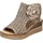 Rieker Keilsandalette Damen Beige 36