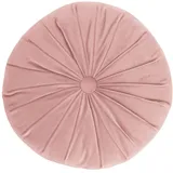 Fouriding Runde Wurfkissen 40CM Kürbis Kissen Kürbis Kissen Bodenkissen Gebetsmatte für Wohnzimmer Sofa Bett Stuhl Boden Auto Home Dekoration (Rosa)