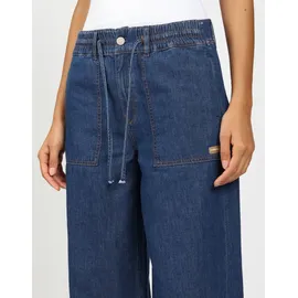 Gang Weite Jeans 94PAIGE WIDE mit eingesetztem Seitenstreifen blau 28