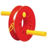 Günther 1256 - Seilwinde für Drachen mit ca. 100 m Drachenschnur, Reißfestigkeit 10 kp, Drachen-Zubehör