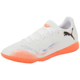 Puma Future 8 Play Hallenfußballschuhe Herren PUMA White/PUMA Black/Glowing Red 44