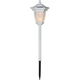 Star Trading 4in1 LED Solarleuchte Flame weiß