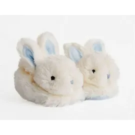 Doudou et Compagnie DC1309 Coffret chaussons bleu lapin Bonbon