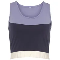 LASCANA ACTIVE Crop-Top Damen blau Gr.M (40/42)