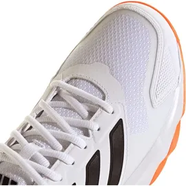 adidas CourtJam Control 3 Weiss/Orange 44