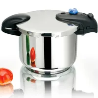 Kitchen Move Bajonett-Schnellkochtopf Ø22cm 6L ILLICO aus Edelstahl mit