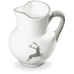 Gmundner Keramik Grauer Hirsch, Krug Wiener Form 1 Liter
