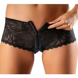 Panty PETITE FLEUR GOLD, Damen, Gr. 44/46, schwarz, Obermaterial: 86% Polyamid, 14% Elasthan, Unterhosen, mit Häkchenverschluss vorne