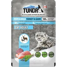 Tundra Cat 85 Gramm Katzennassfutter 16 x 85 Gramm Pute & Wild