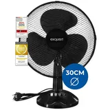 Exquisit VT 34063 30 cm Tischventilator Schwarz