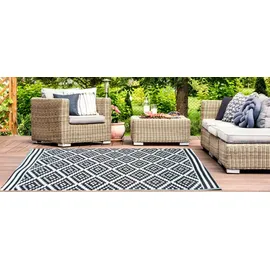 Jet-Line Outdoorteppich AUSTIN schwarz 120 x 180 cm
