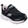 SKECHERS Elite Sport Kinder Schwarz/Rosa 33