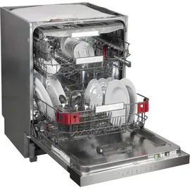 Bauknecht B0B D651A X Einbau-Geschirrspüler (teilintegrierbar, 598 mm breit, Edelstahl)