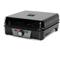 Orbegozo WL 2200 4 Waffel(n) 1200 W Schwarz, Edelstahl