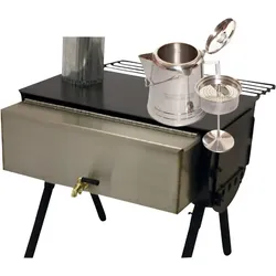 Camp Chef Alpine Coffee Wassertank Zeltofen Ofen Kamin Outbacker Outdoor Holz