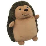 Relaxdays Igel Beige/Braun 21 x 16 x 14 cm