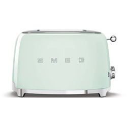 smeg Toaster 50 ́s Style Edelstahl Grün