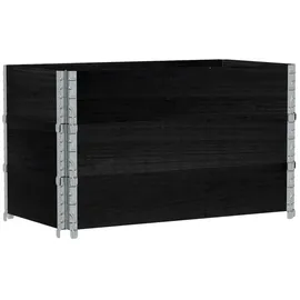 vidaXL Pflanzkasten 100 x 50 x 0 cm Schwarz