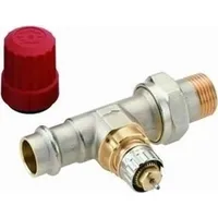 Danfoss Ventilgehäuse RA-N 15 Pressfit R 1/2, DG, matt