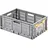 ALUTEC München Alutec 05120 Klappbox 400 x 600 x 230 mm 1-tlg. grau