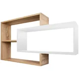TRAUMMÖBEL Wandregal 104 x 20 x 59 cm Weiß