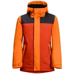 Jack Wolfskin Winterjacke Icy Mountain (wasser- und winddicht, atmungsaktiv,warm) 2022 orange Jugendliche